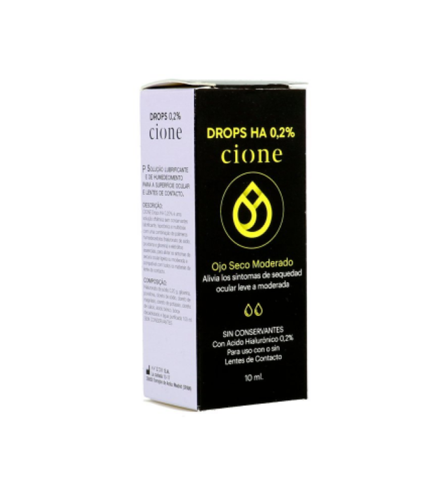 CIONE DROPS HA 0,2% HIDRATACION 10ml