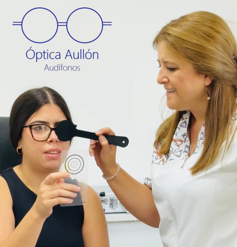 Terapia visual en Óptica Aullón, Águilas